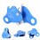 Blauer Aluminium-Seilgreifer 5 kN, 7,5  7,4 cm Klettern 5