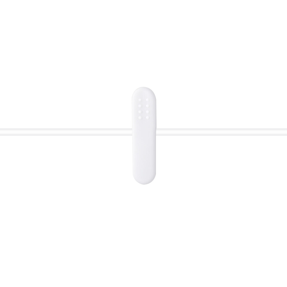 Air Tube Earpiece With Mic For Safe Clear Audio On Ios/Android White 7621363404828