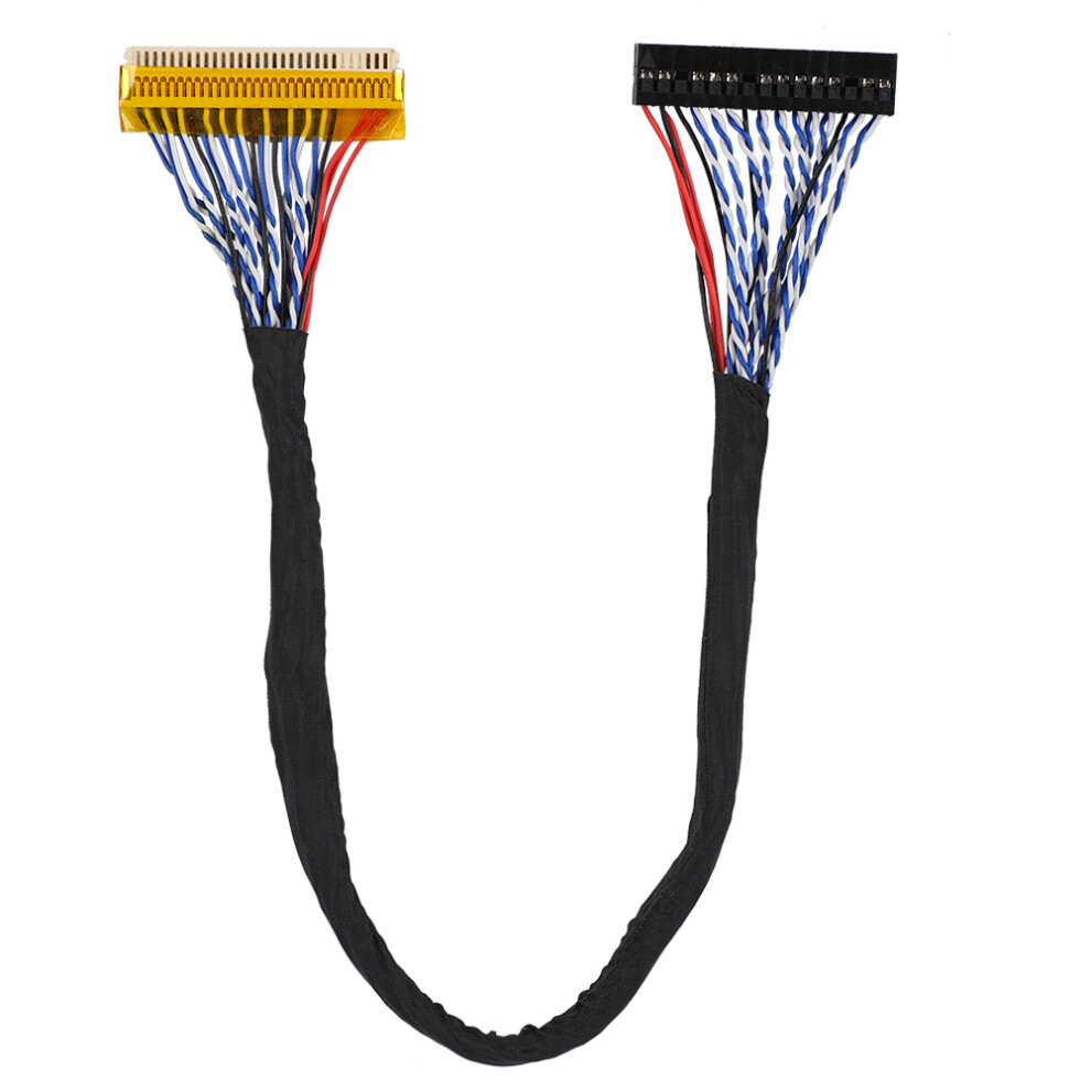30Pin Lvds Cable 5Pcs Support For 17/19 Inch Tft Lcd 1280X1024 2 Channel 8-Bit 8401363405198