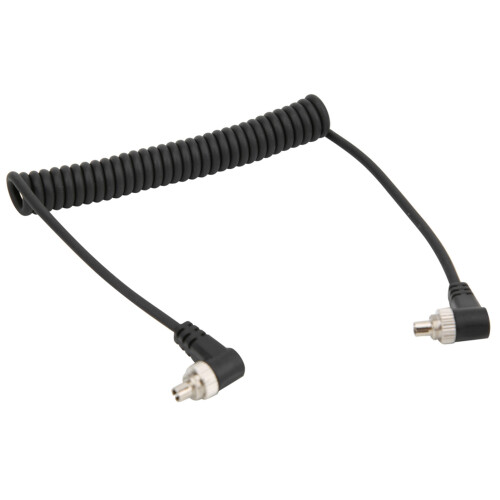 100cm Screw Lock PC Sync Cable for Canon/Nikon Cameras and Flash Devices