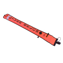 Inflatable Surface Marker Buoy 1.2m Fluorescence Orange for Diving