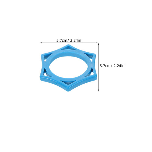 6St Microfoon Beschermring Rubber Antislip Voor Microfoon Steunen 1