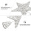 1Pc Silver Luminous Xmas Party Five-Pointed Star Tree Topper 11