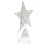 1Pc Silver Luminous Xmas Party Five-Pointed Star Tree Topper 8