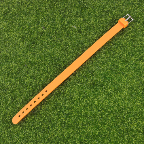 Solid Färg Silikon Armband För Barn (Orange) 2
