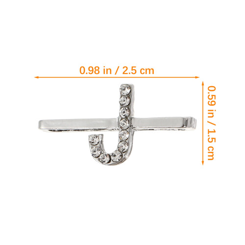 5Pcs -Legeringscharms Väsbandringar Öglen För 38 Mm 1