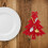 4Pcs Christmas Tree Cutlery Holders For Holiday Table Decor 3