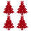 4Pcs Christmas Tree Cutlery Holders For Holiday Table Decor 9