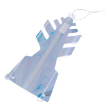 1Pc Premium Blue Snowflake Ornaments Xmas Hanging Decoration for Home
