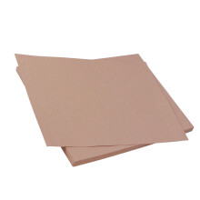 50 Ark A4 Kraftpapper Blommapapper Presentpapper (Kaffebrun)