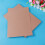 50 Ark A4 Kraftpapper Blommapapper Presentpapper (Kaffebrun) 5