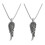 2 Vintage Enkel Halsband Titanium 4