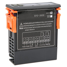 STC-3008 Dual-Display-Thermostat DC12V, 10A