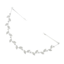 2 Stycken Kvinnors Huvudprydnad Huvband Bröllops Hårband (Silver)