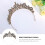 1 St Ornamang Barock Tiara Håraccessoar 7