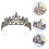 1 St Ornamang Barock Tiara Håraccessoar 5