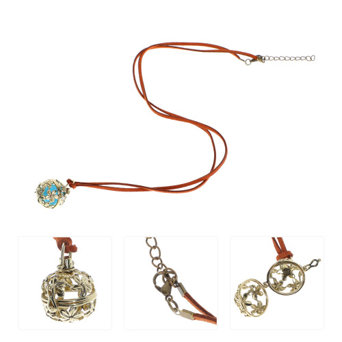 Aromaterapi Diffusör Halsband Parfym Locket Choker Blandade Färger 2