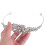1 St Bröllop Strasskröningar Smycken Håraccessoar (Silver) 4