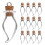 30Pcs Önskeflaskor Glasflaskor För Diy Förvaringsflaskor 4
