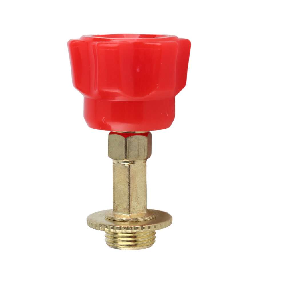 Brass Refrigerant Bottle Opener Valve 1/4 Sae For R134 R22 Air Conditioning 9401363407757