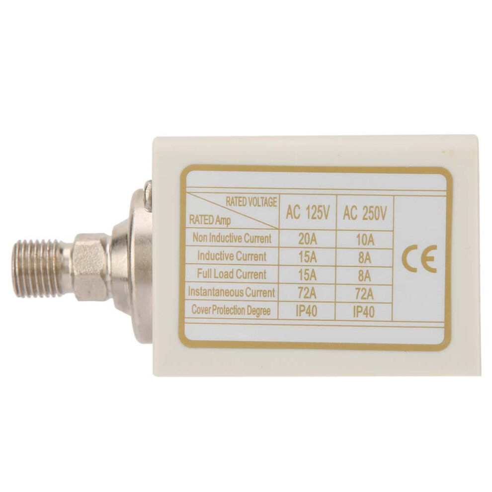G1/4Â Electronic Pressure Control Switch For Air & Water Pump Compressor 220V 7671363409705