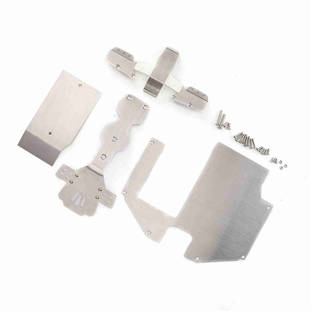 Rc Car Stainless Steel Body Armor Kit For Traxxas 1/7 Udr Chassis & Rear Guard 4901363410023