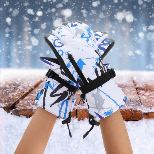 1 Paar Outdoor Skihandschoenen Touchscreen Verdikte 2