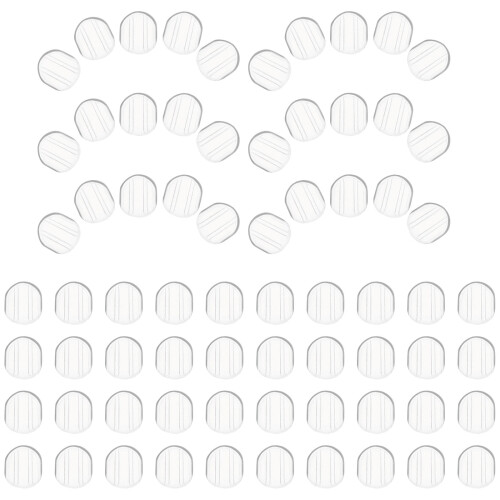 500 Pcs Silikon Örhängselkuddar Antislir Örklipsdämpare 1