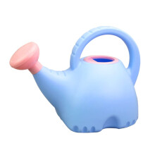 Watering Can Cartoon Elephant Shape Pink 1Pc Kid Garden Tool For Indoor Outdoor Use Plastic Hand Skill Development