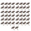 Upholstery Nails 50PCS Thickened Stud Tacks 19x20mm Round Head Hardware 3