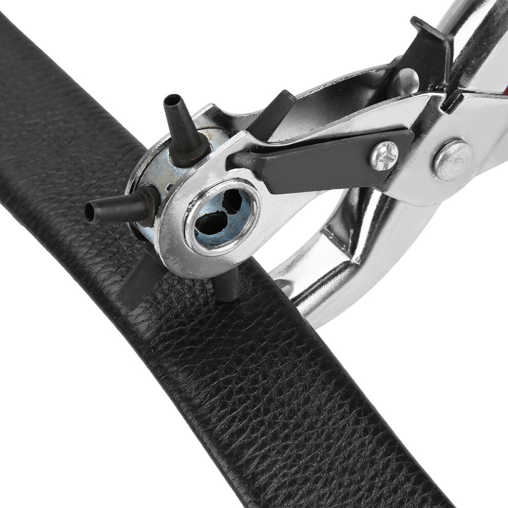 Adjustable Belt Punch Pliers 2-4.5Mm Carbon Steel For Leather Paper Plastic 5011363408629