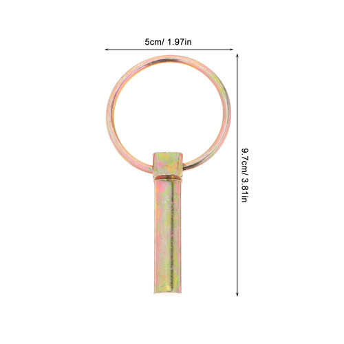 6Pcs Trailer Latch Pin Hårt Förpackade Säkerhetsklämmor För Lastbilar 1