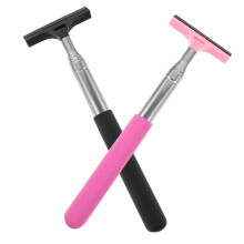Telescopic Car Rearview Mirror Wipers 2Piece Set, Portable LongHandle Window Cleaner For Water And Stain Removal