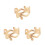 3 Delar Metall Punkstil Ormliknande Armband 7
