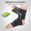 Adjustable Ankle Guard Strap for Joint and Tendon Support - Black 12
