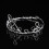 Simple Crown Circlet Bröllops Tiara För Kvinnor och Flickor 7