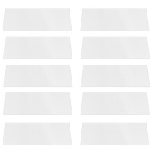 20Pcs Akryl Transparent Platskort Bordkort DIY Namnkort