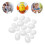 Crafting Eggs White Foam 50pcs 3.1inch 4