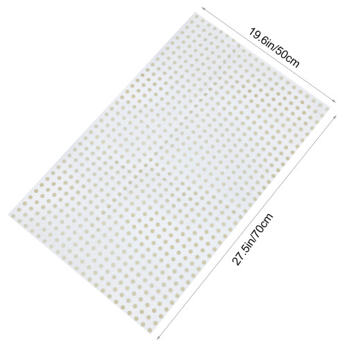 40 Ark Guldserien Presentpapper Med Punktstjärna 1