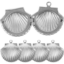 5St Vintag Halsband Med Locket Hållare Smycke