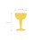 Graduation Confetti Goblet Decorations Celebration Bride 2