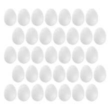 60Pcs Påsk Diy Skumplastägg För Målning