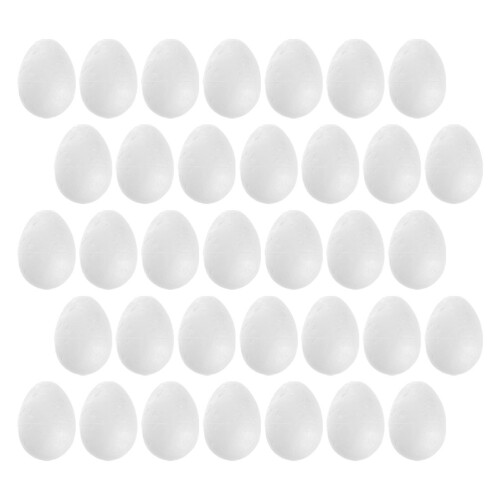 60Pcs Påsk Diy Skumplastägg För Målning
