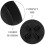 48Pcs Small Black Mini Xmas Tree Stand Plastic Base for Decoration 6
