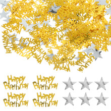 5 Påsar Happy Birthday Bordsspridning Konfetti Födelsedagsdekoration