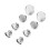 20Pcs Diy Broschaccessoarer Rostfritt 12 Mm 10
