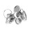 20Pcs Diy Broschaccessoarer Rostfritt 12 Mm 2