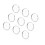 20Pcs Diy Broschaccessoarer Rostfritt 12 Mm 4