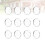20Pcs Diy Broschaccessoarer Rostfritt 12 Mm 9