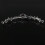 Bröllopsstil Hårspänne Hårsmycke (Silver) 3